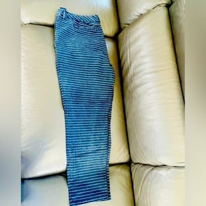 Tommy Hilfiger navy striped chinos